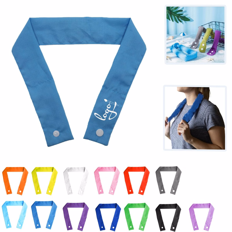 Cooling Neck Wraps With Button
