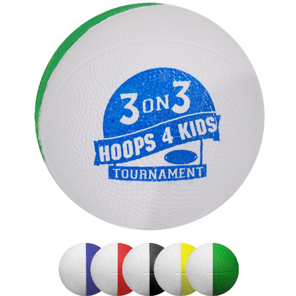 Two Tone Mini Foam Basketball 1