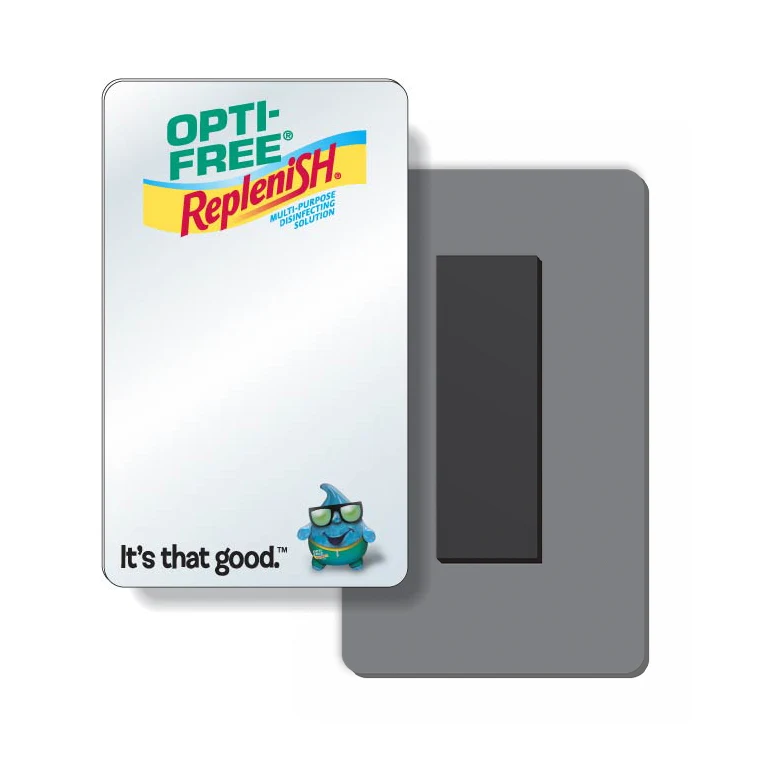 Co-Polyester Magnetic Mirror Rectangle Shape (3"x5"), Full Colour 1