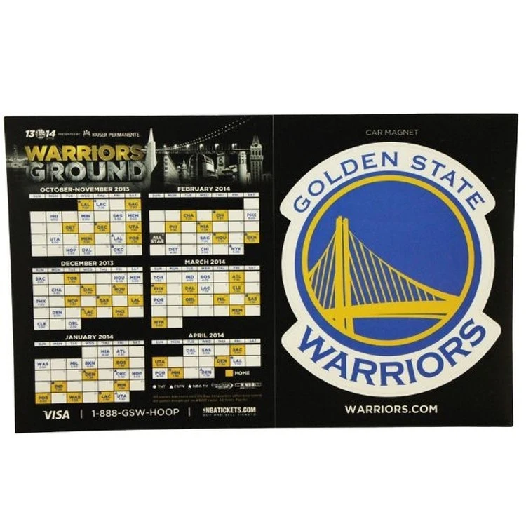 Combination Schedule and Car Magnet 1