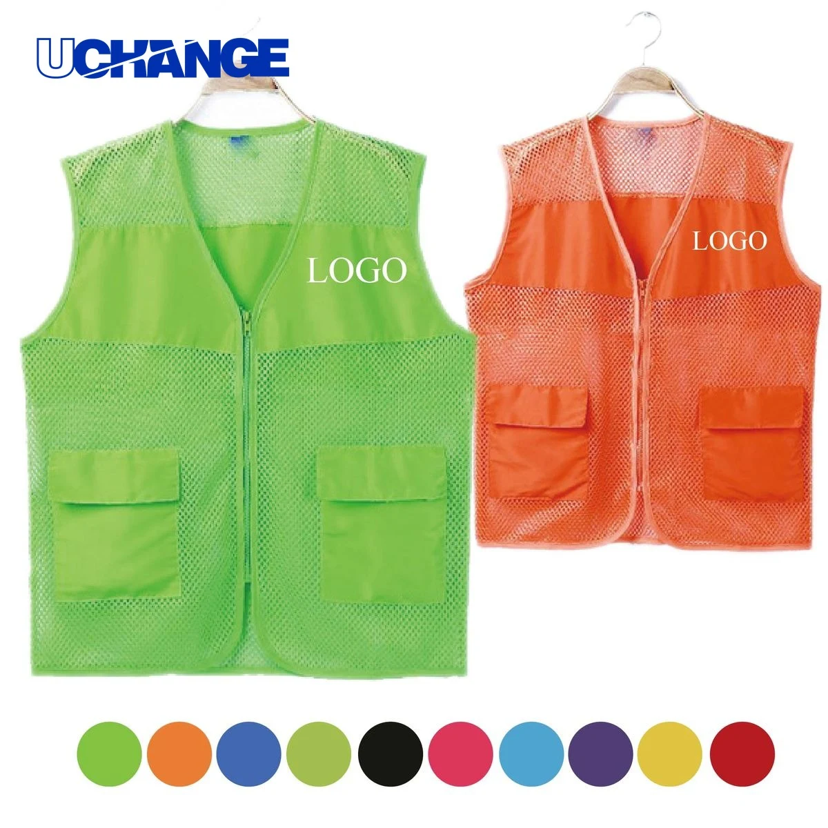 Summer Mesh Sports Vest with Pockets 1