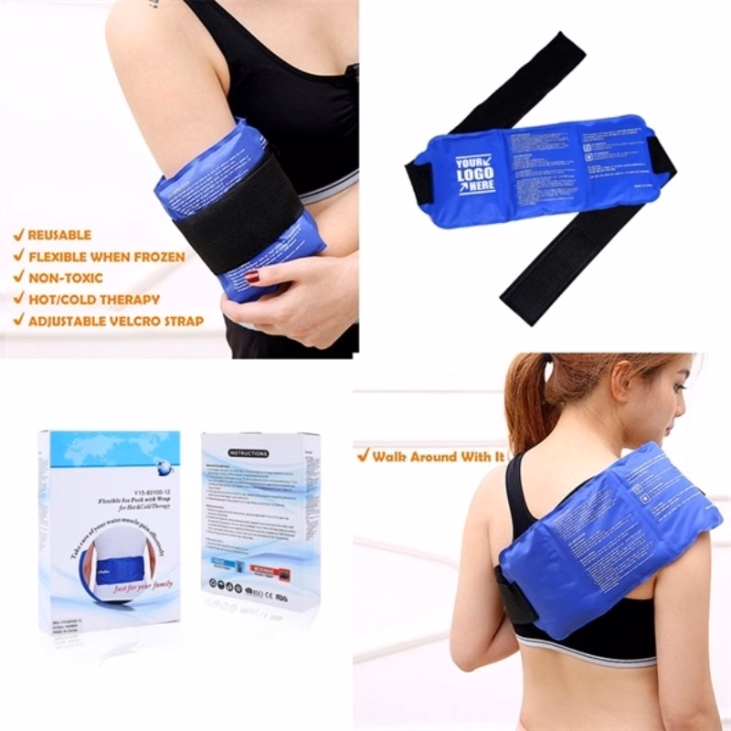 Reusable Gel Cold & Hot Therapy Pack With Strap