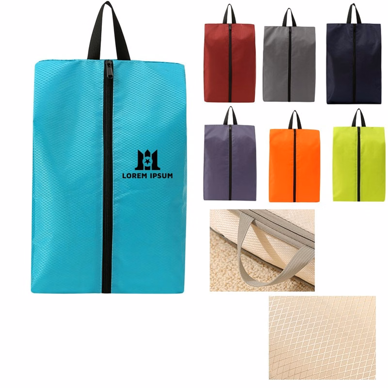 Single-Layer Shoe Storage Bag with Zipper & Handle
