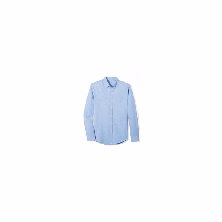 Boys' LS Oxford Shirts - Blue XXS