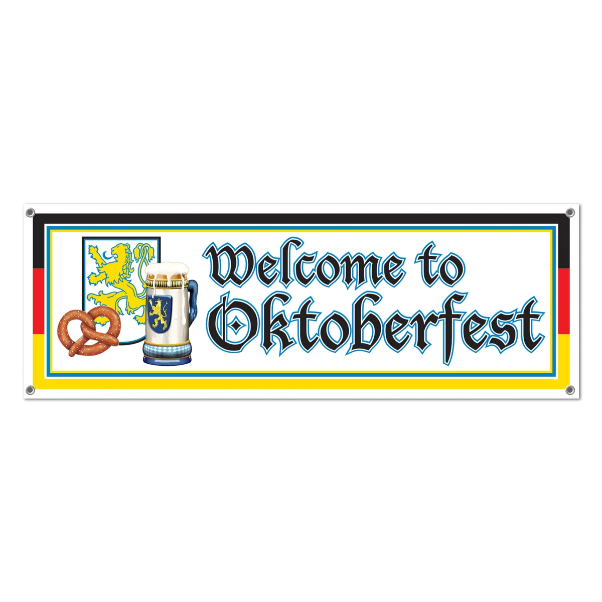 Welcome To Oktoberfest Sign Banner 1