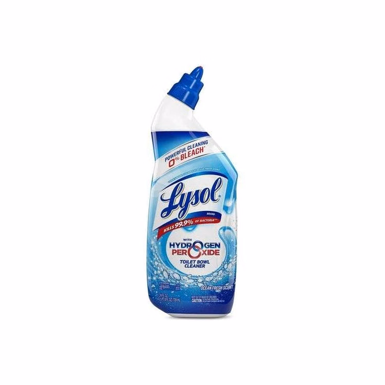Lysol Hydrogen Peroxide Toilet Cleaner - 9 Pack 24 oz