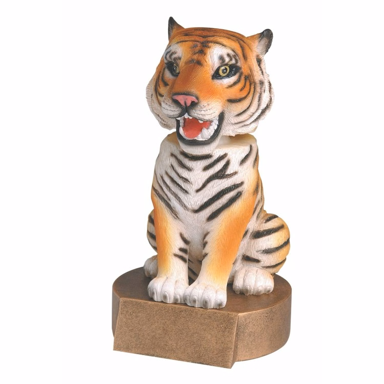 Tiger Mascot Bobble Head Figure