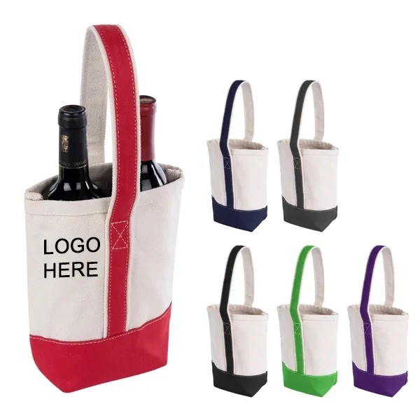 Wine Bottle Tote Bag 1
