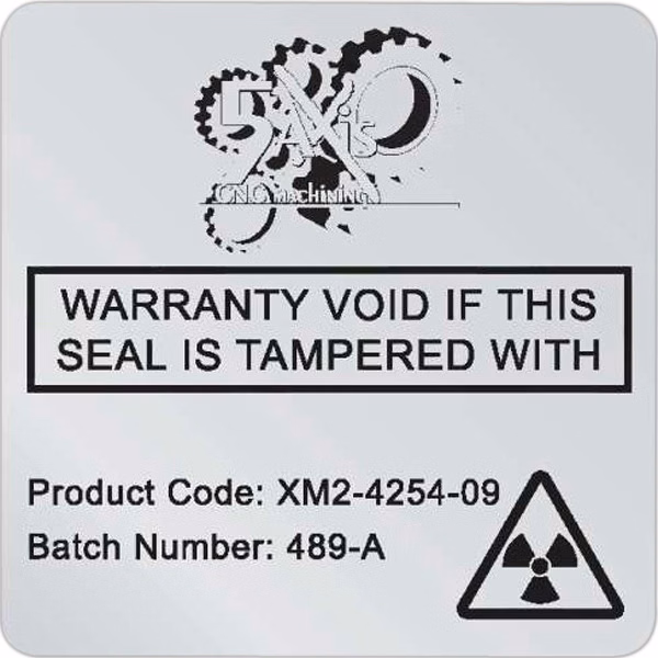 Tamper Evident Labels
