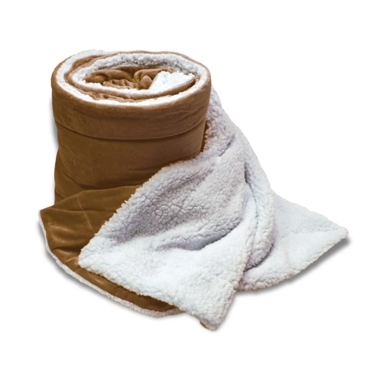 Oversize Micro Mink Sherpa Blanket 1