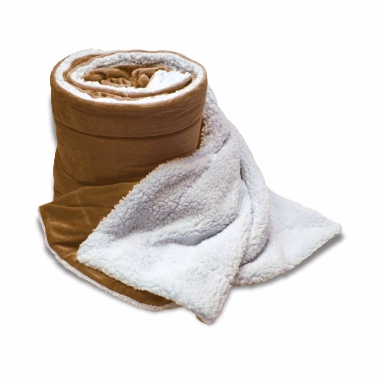 Oversize Micro Mink Sherpa Blanket