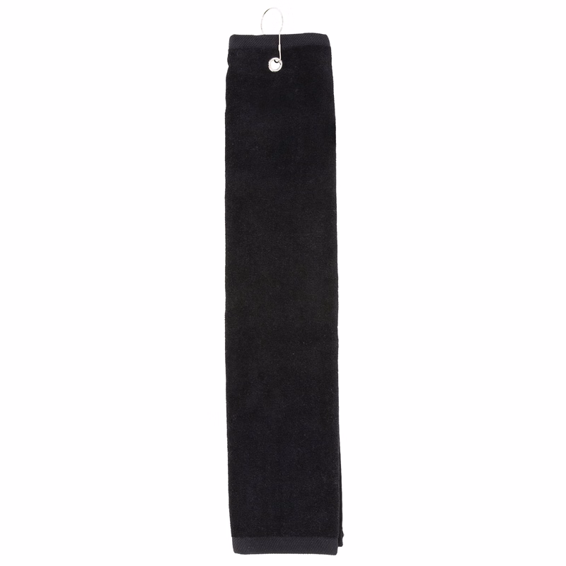 Trifold Golf Towel with Grommet and Hook (2.3lb)