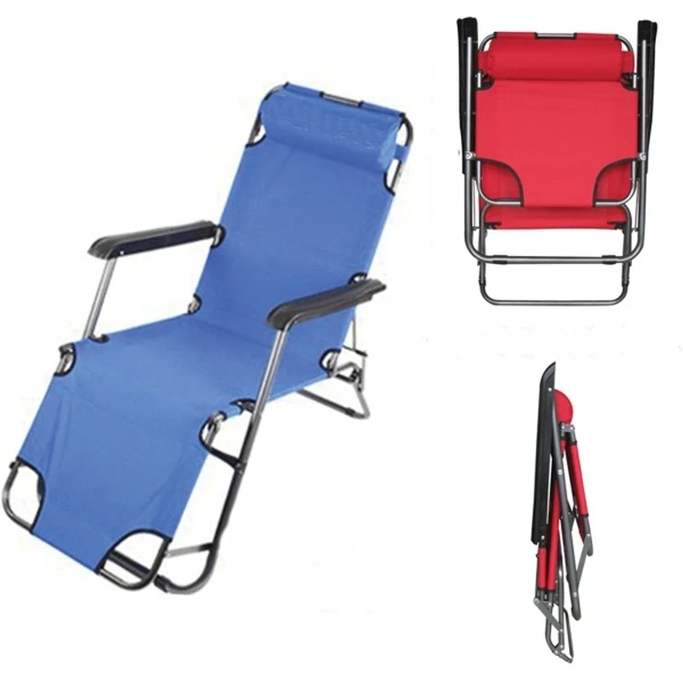 Folding Beach Chair Bed, Deck Chair, Sun Loungers 1