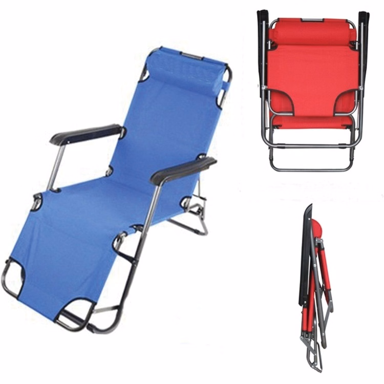 Folding Beach Chair Bed, Deck Chair, Sun Loungers