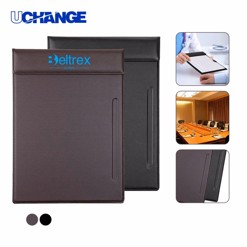 PU Leather Clipboard Board A4 Smooth Finish