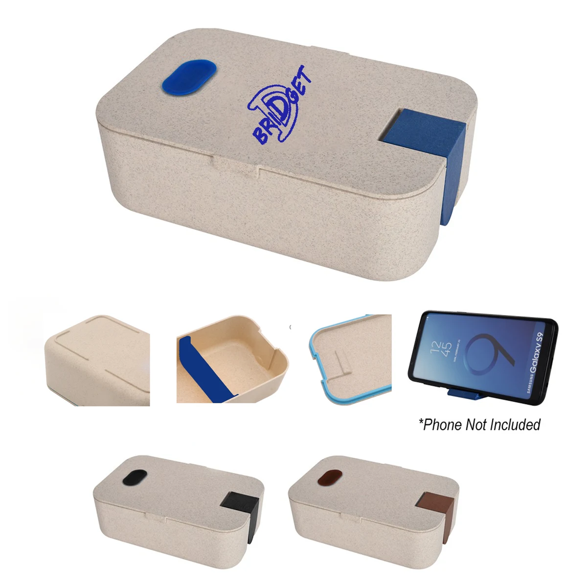 Wheat Phone Holder Lunch Set 1