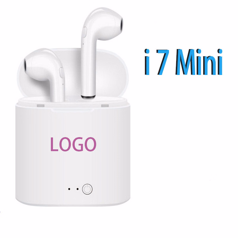 I7 mini Wireless Earbuds Headphones w/ Charging Case Compatible