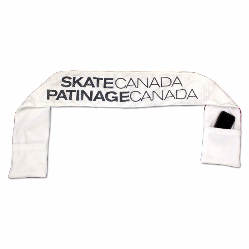 Jersey Mesh Fleece Lined Scarf with Pockets - Small Qty