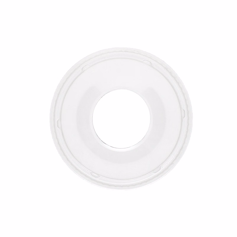 14/16/20/24 oz Foam Cup Open Domed Lid Clear
