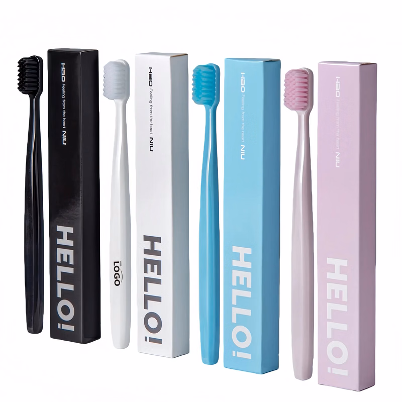 Premium Soft Bristle Toothbrush With Ergonomic Handle