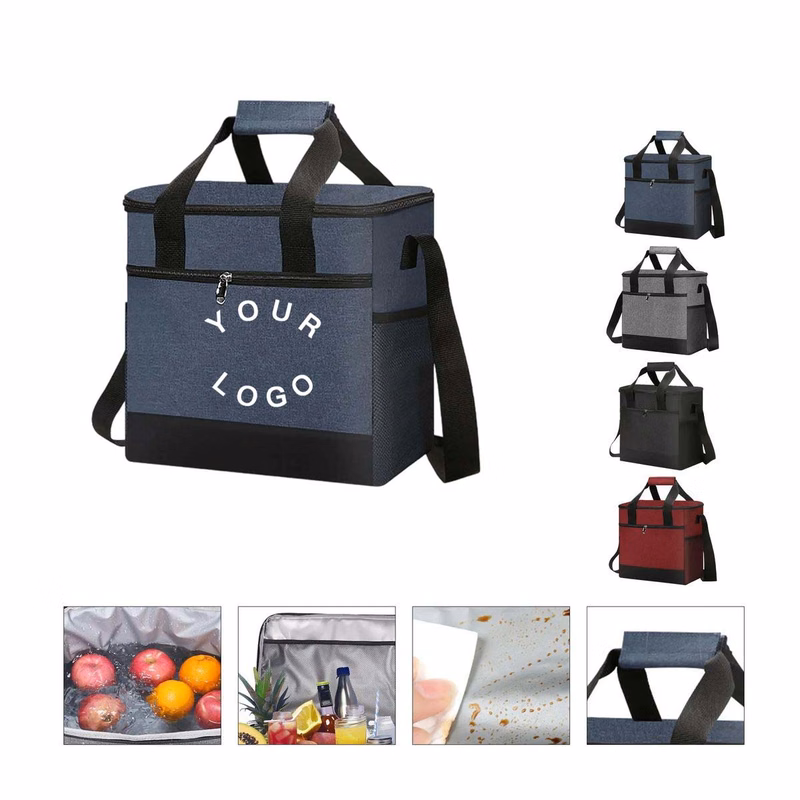 15L Picnic Cooler Bag with Adjustable Shoulder Strap