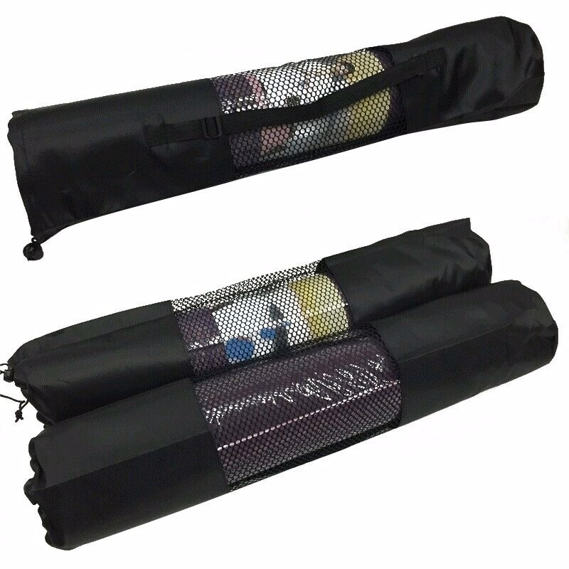 Yoga MatAdjustable Strap Carrier Yoga Mat Storage Mesh Bag