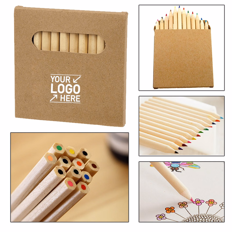 12-Piece Colored Pencils Set