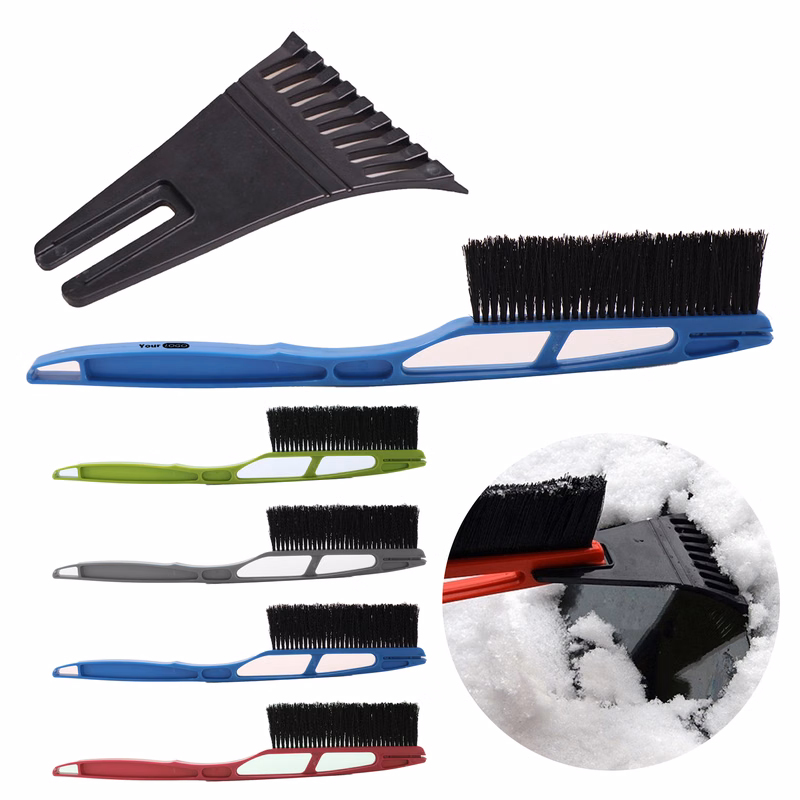 Abs Car Mounted 2-In-1 Snow Shovel