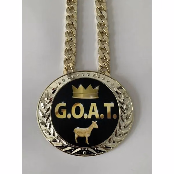 Personalized Sales Medal with Chain