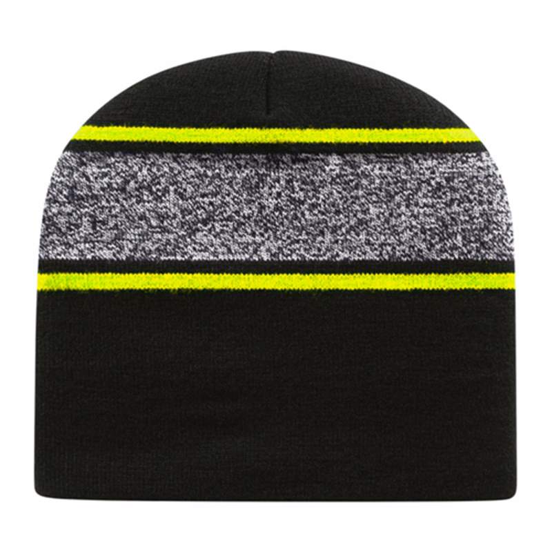 Variegated Striped Beanie