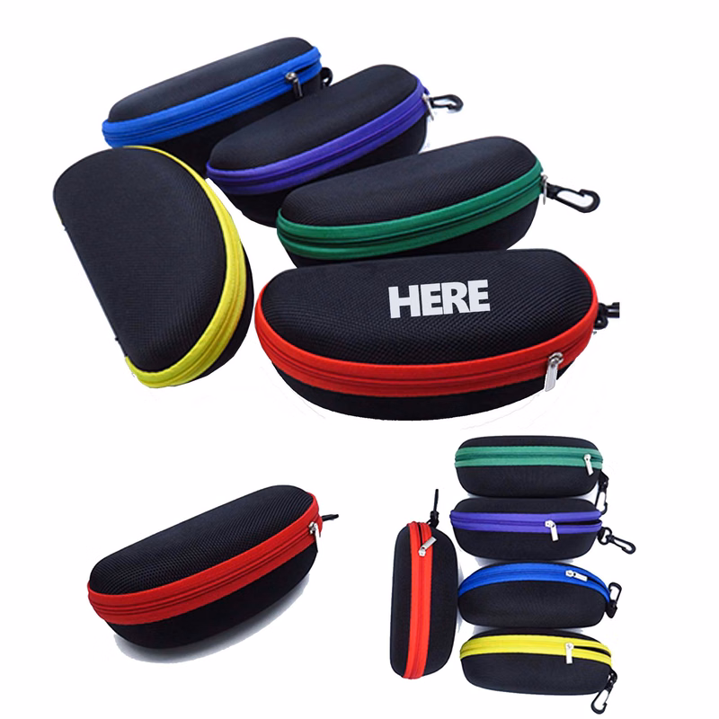 Portable Travel Zipper Eyeglasses Case