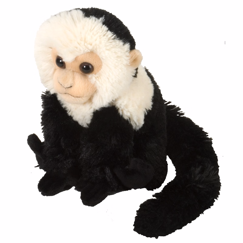 8" Mini Cuddlekin Capuchin Monkey
