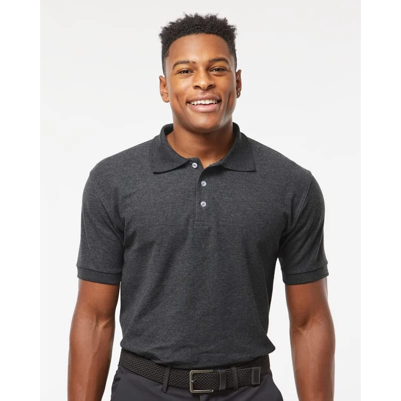 Tultex Men's 50/50 Sport Pique Polo - 400 1