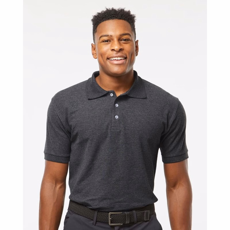 Tultex Men's 50/50 Sport Pique Polo - 400