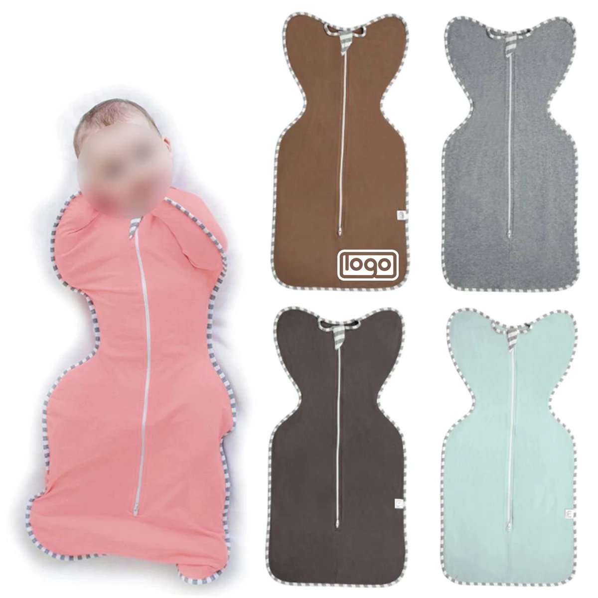 Baby Swaddle Sack, Blanket, Transition Bag 1