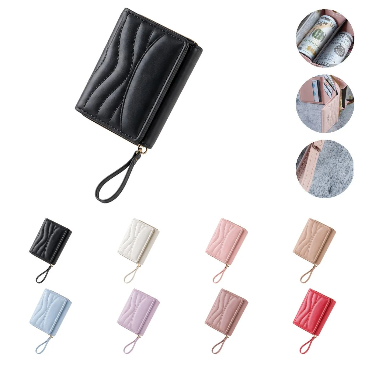 Multi Card Organizer Ladies Mini Coin Purse 1