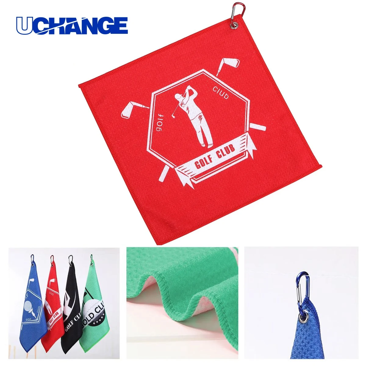 Microfiber Golf Towel Cleaning Towel for Moisture 1