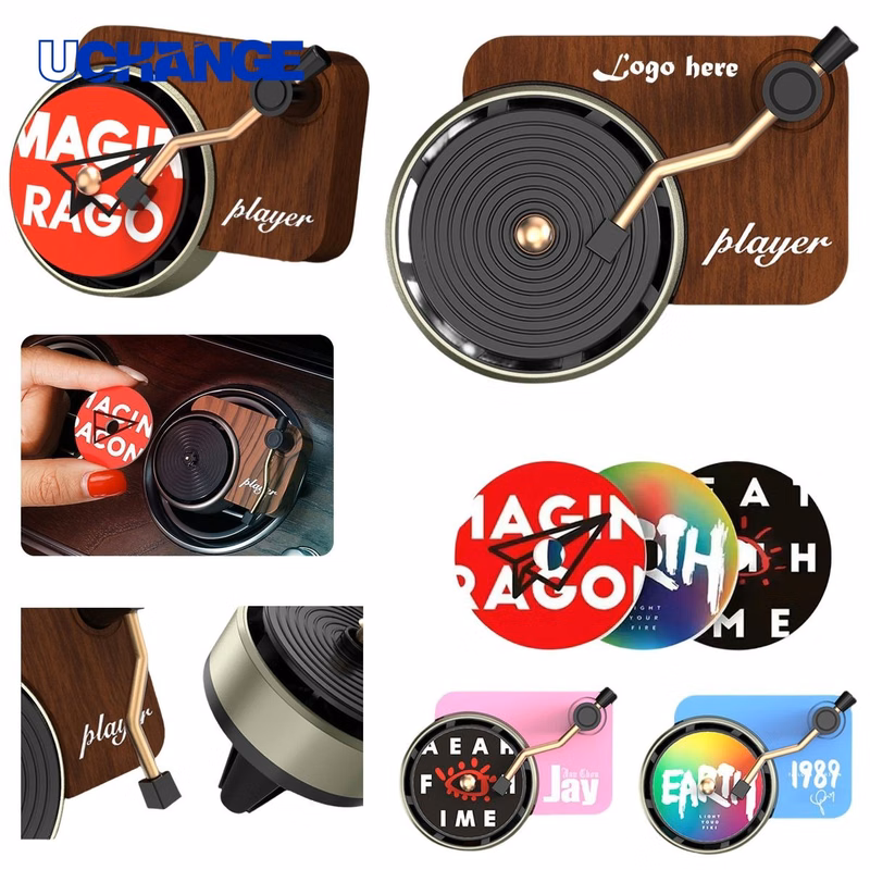Retro Record Player Car Air Freshener