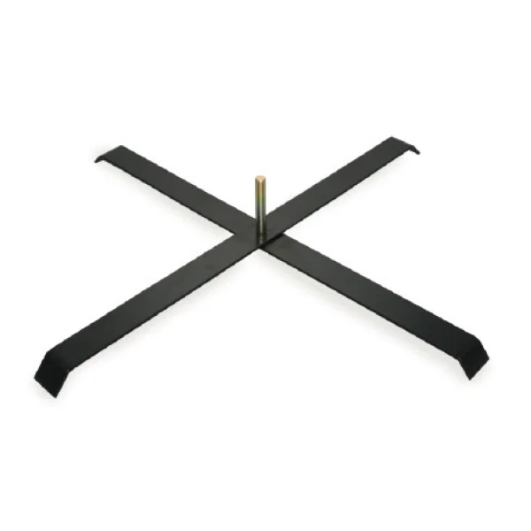 Black Steel Powder Coated X-Base 1