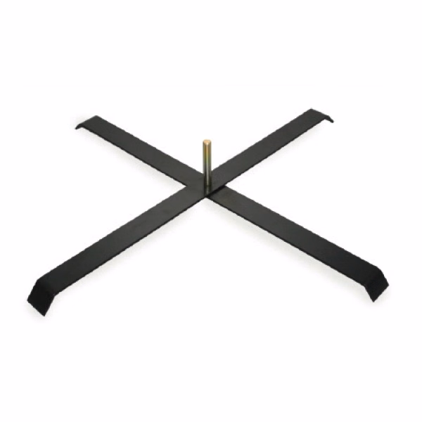 Black Steel Powder Coated X-Base