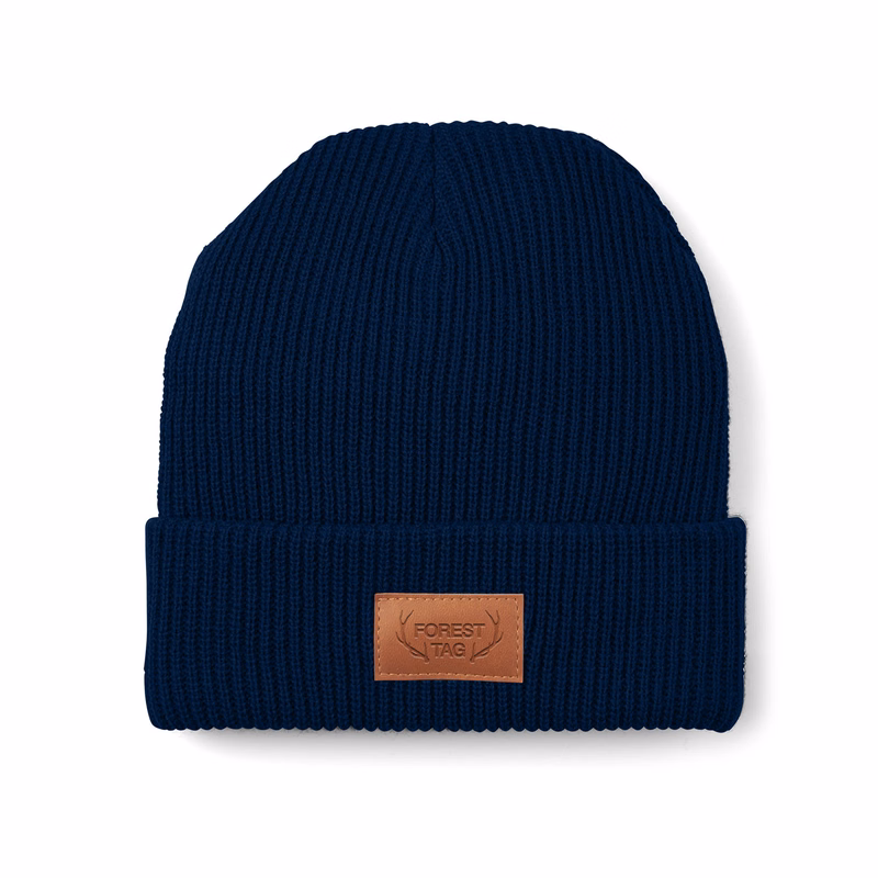 Cuffed Rib Knit Beanie