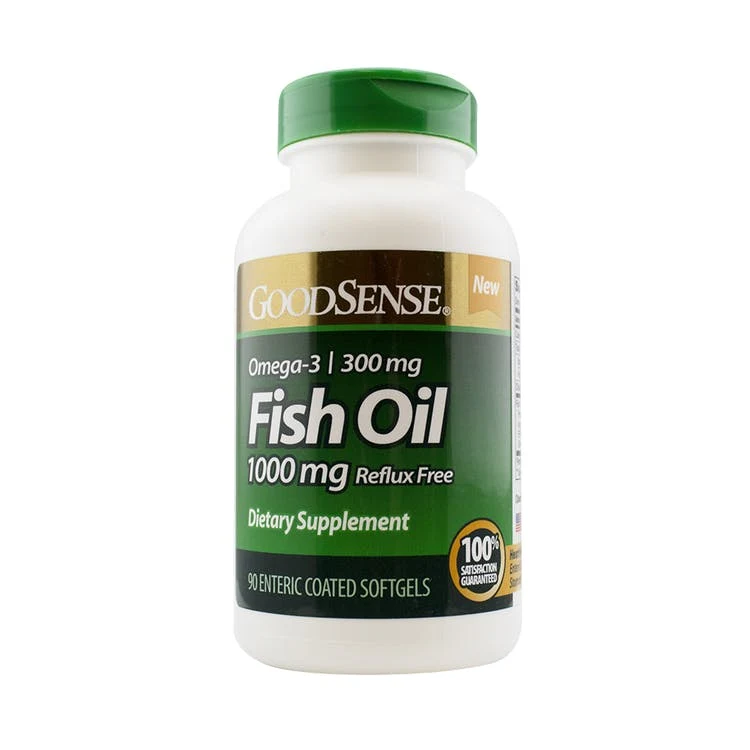Fish Oil SoftGels - 90 Count 1000 mg 1
