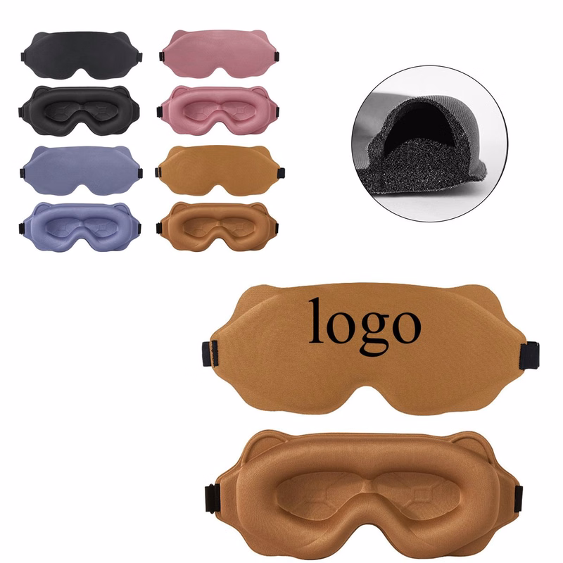 Home Use Zero Pressure 3D Contoured Sleeping Blindfold
