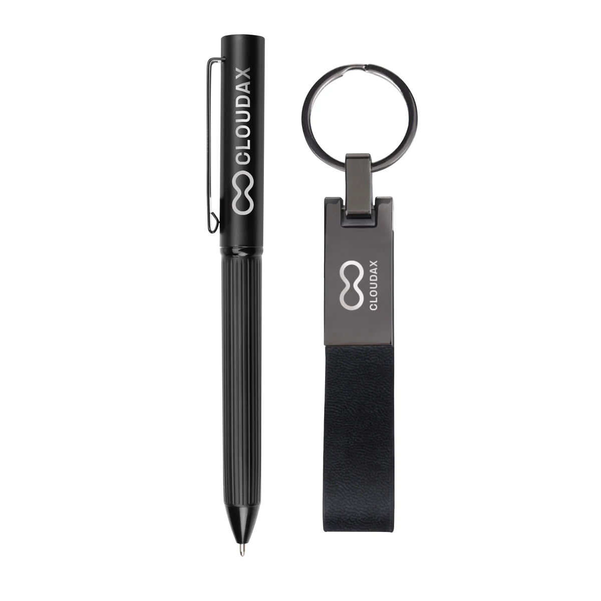 Blamont Twist Ballpoint Pen & Key Ring Gift Set 1