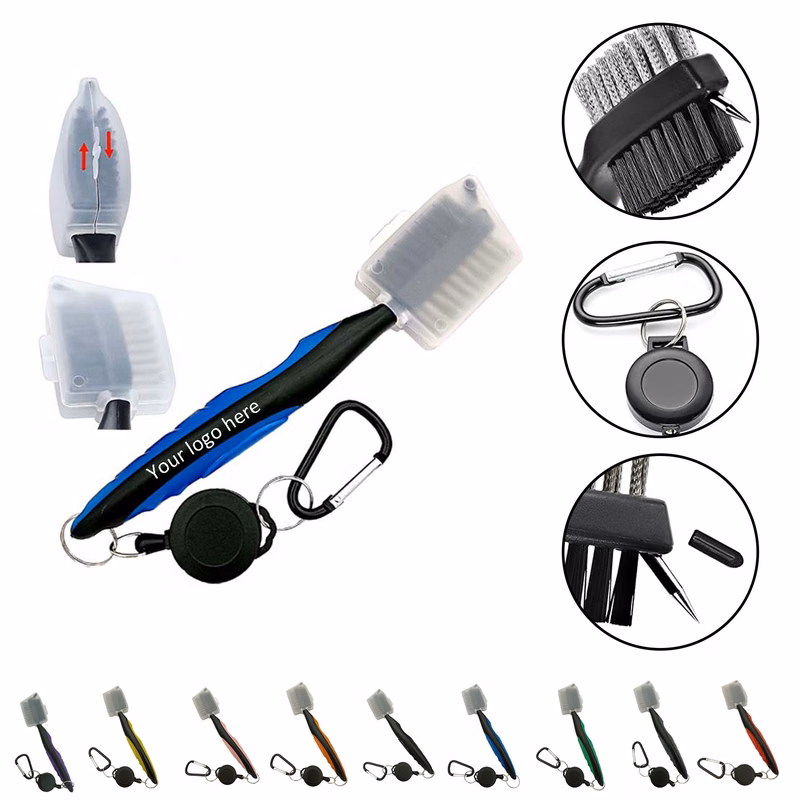 Golf Club Brush And Club Groove Cleaner