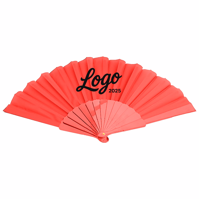 Custom Printed Plastic Folding Hand Fan