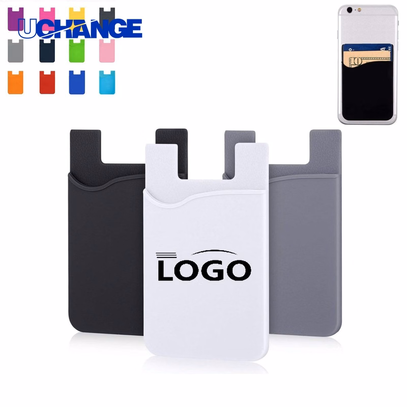 Customizable Silicone Phone Wallet