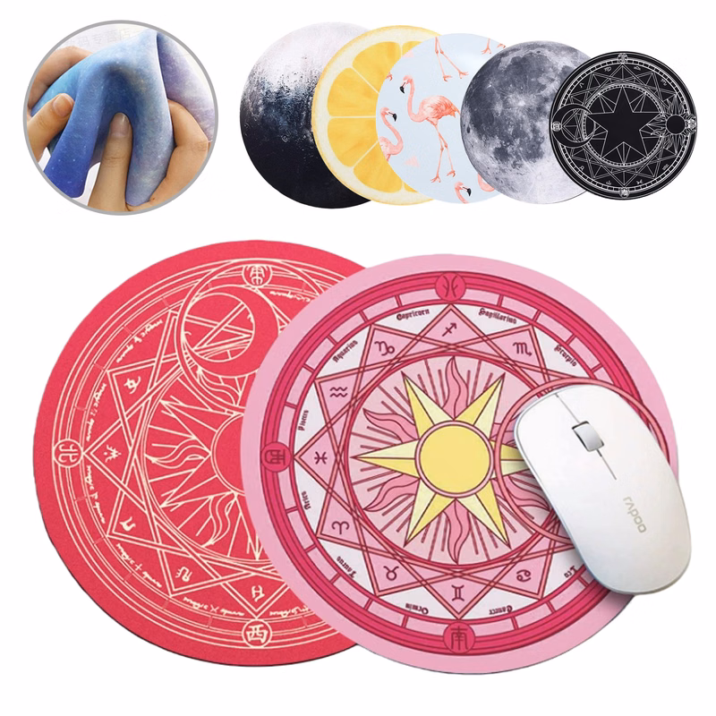 8"Round x 1/16" Mouse Pad