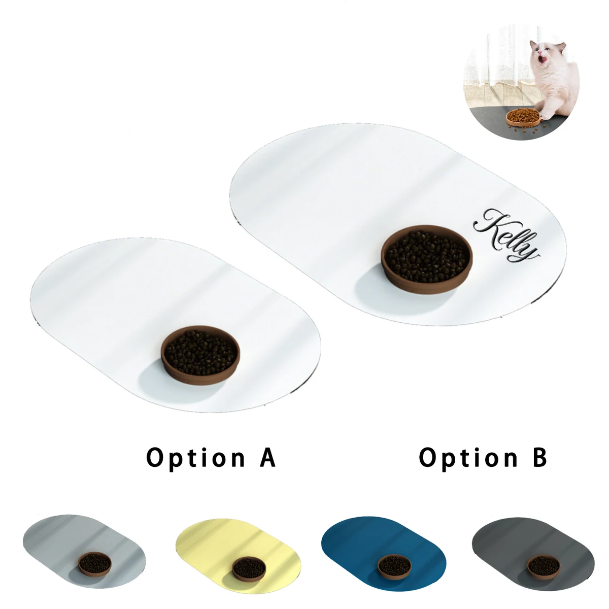 Waterproof Pet Food Mat 1