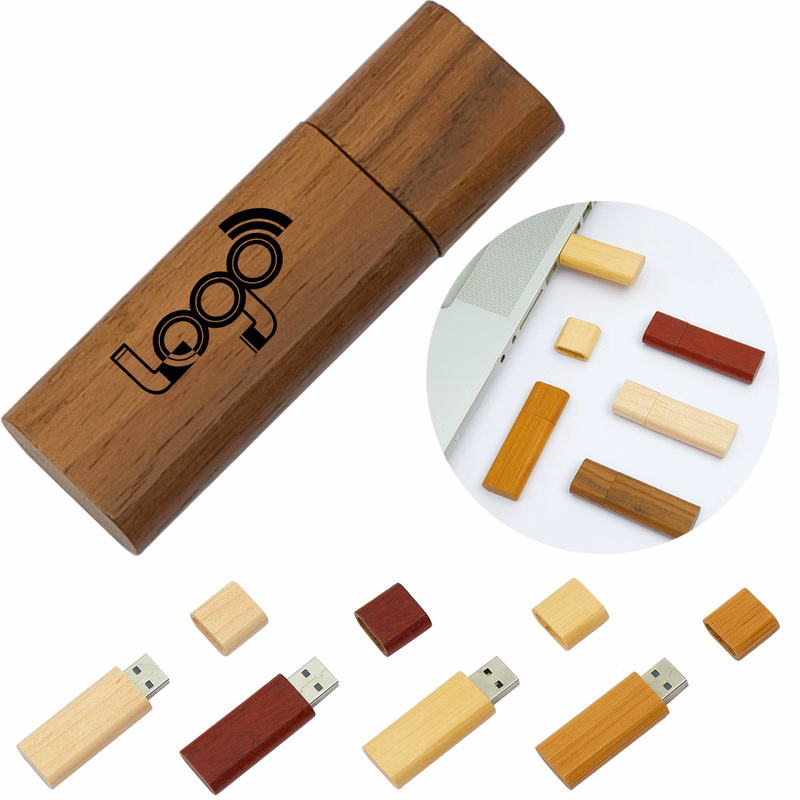 16G Custom Wooden USB Flash Drive